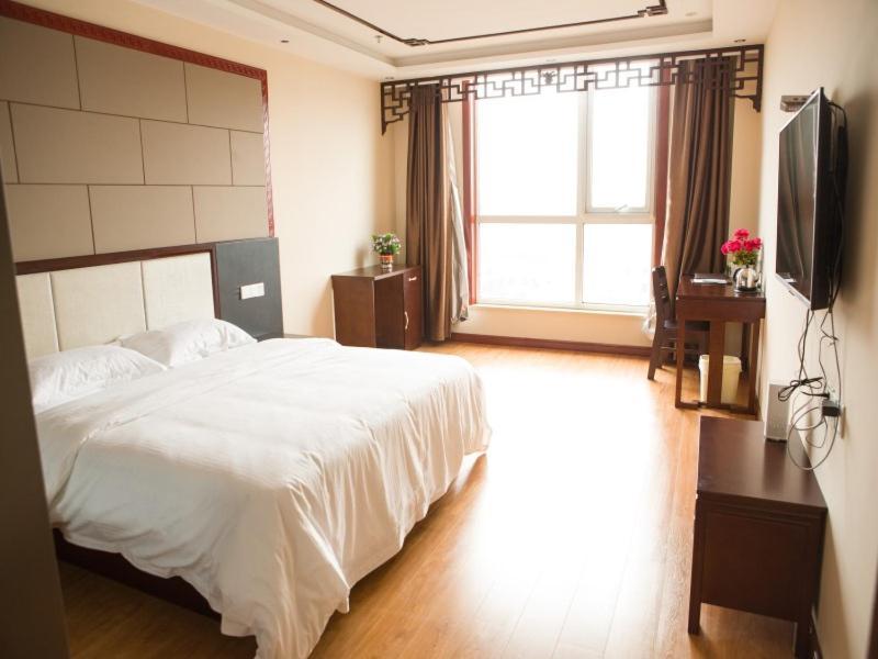 Greentree Inn Shandong Zaozhuang Shanting Jinkeguoji Yijiaren Business Hotel Zewnętrze zdjęcie