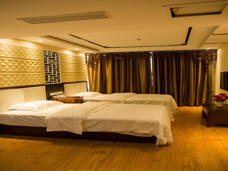 Greentree Inn Shandong Zaozhuang Shanting Jinkeguoji Yijiaren Business Hotel Zewnętrze zdjęcie