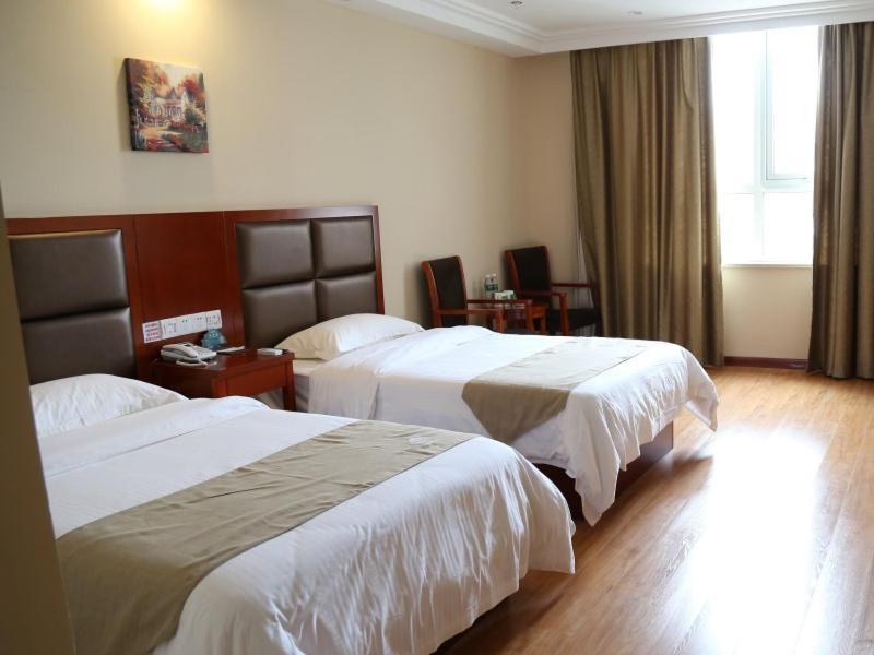 Greentree Inn Shandong Zaozhuang Shanting Jinkeguoji Yijiaren Business Hotel Zewnętrze zdjęcie