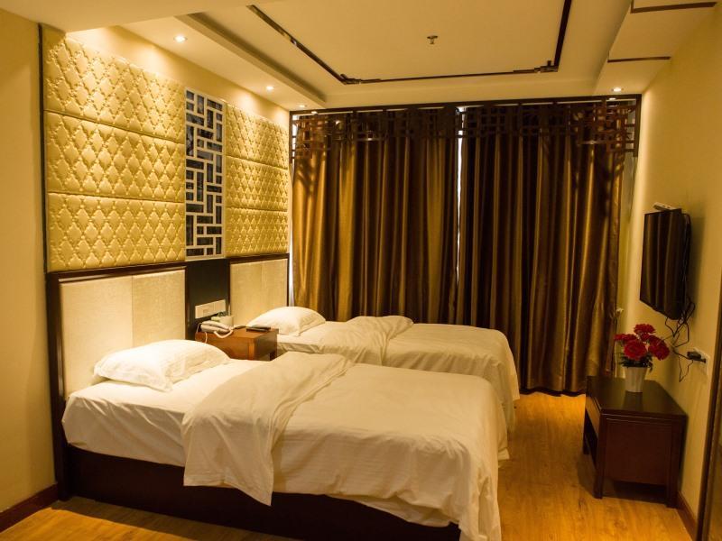 Greentree Inn Shandong Zaozhuang Shanting Jinkeguoji Yijiaren Business Hotel Zewnętrze zdjęcie